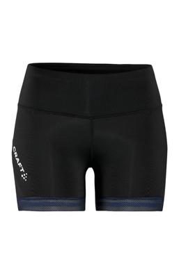 Craft Race Day hardloopbroek kort zwart dames M