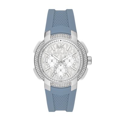 Horlogeband Michael Kors MK7220 Rubber Blauw 20mm