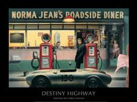Kunstdruk Destiny Highway Chris Consani 80x60cm