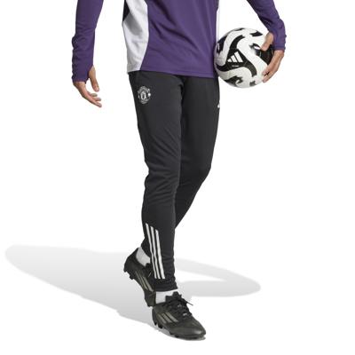 adidas Manchester United Trainingsbroek 2025-2026 Zwart Wit Paars