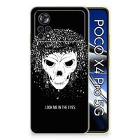 Silicone Back Case Xiaomi Poco X4 Pro 5G Skull Hair - thumbnail