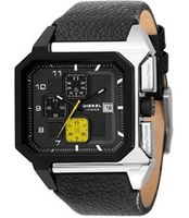 Horlogeband Diesel DZ4168 Leder Zwart 26mm