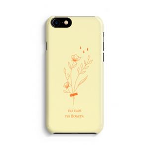 No rain no flowers: iPhone 8 Volledig Geprint Hoesje