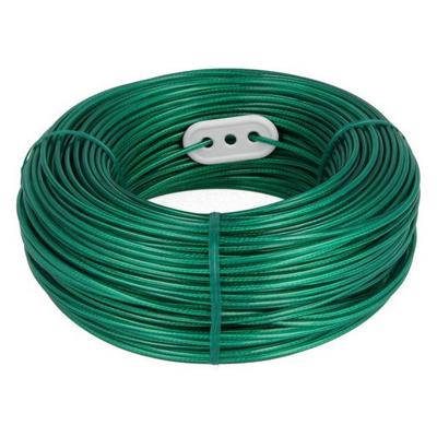 Tomado-Metaltex waslijn met stalen kern 80 cm groen