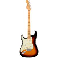 Fender Player Plus Stratocaster LH 3-Tone Sunburst MN linkshandige elektrische gitaar met deluxe gigbag