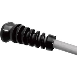 PB Fastener H-1605 Trekontlasting Klem-Ø (max.): 9.1 mm Plaatdikte (max.): 3.2 mm Polyamide Zwart 1 stuk(s)