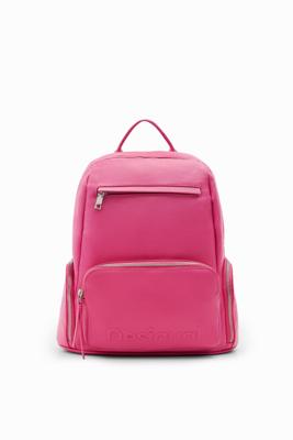Middelgrote rugzak met Half logo - RED - U