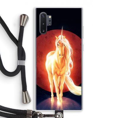 Last Unicorn: Samsung Galaxy Note 10 Plus Transparant Hoesje met koord