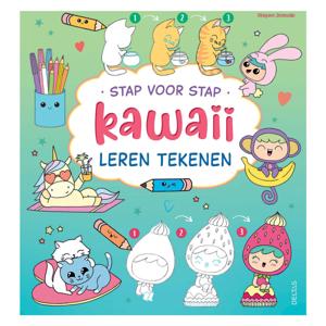 Deltas Stap voor stap kawaii leren tekenen hobbyboek