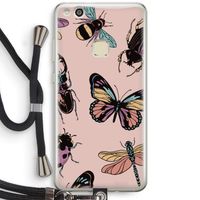 Tiny Bugs: Huawei Ascend P10 Lite Transparant Hoesje met koord