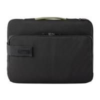POFOKO E550 14/15 4 inch draagbare waterproof polyester laptop handtas met koffer riem (zwart)