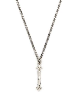 Emanuele Bicocchi collier à pendentif Alphabet - Argent