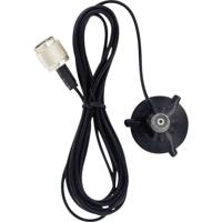 Albrecht Mini Magnetfuß mit TNC Anschluß (am Fuß und Kabel) 6678 Magneethouder