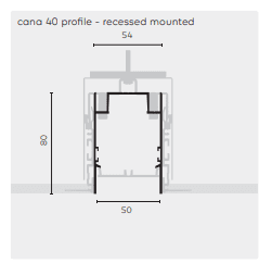 Kreon - Trimless plasterkit profile