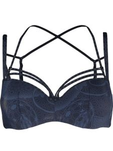 Marlies Dekkers soutien-gorge à design matelassé - Bleu