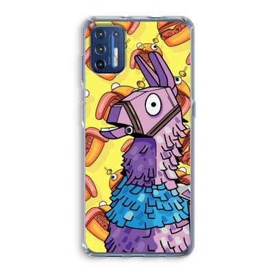 Loot Burger: Motorola Moto G9 Plus Transparant Hoesje