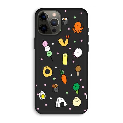 Happy bento friends: iPhone 12 Pro Max Biologisch afbreekbaar hoesje