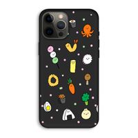 Happy bento friends: iPhone 12 Pro Max Biologisch afbreekbaar hoesje