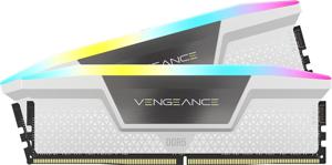 Corsair 32 GB DDR5-5200 Kit werkgeheugen CMH32GX5M2B5200C40W, Vengeance RGB, XMP