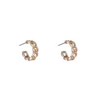 Day&Eve Open Creolen Chain Goud