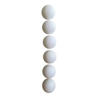 SportX Tafeltennisballen 6 Stuks Wit