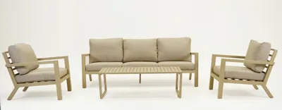 Vita Emerson loungeset beige 4-delig