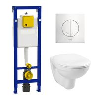 Wisa XS toiletset met Plieger Basic toilet en standaard zitting - thumbnail