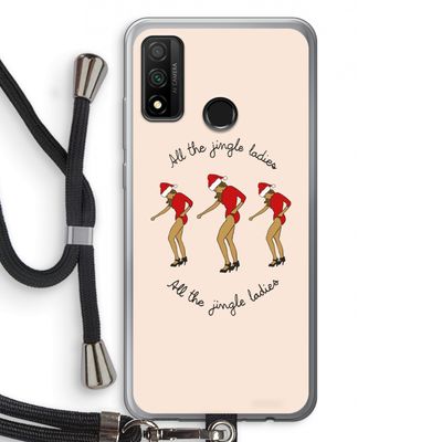 Jingle Ladies: Huawei P Smart (2020) Transparant Hoesje met koord