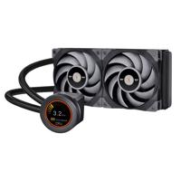 Thermaltake CL-W322-PL12GM-B koelsysteem voor computers Processor Alles-in-één vloeistofkoeler 12 cm Zwart, Grijs