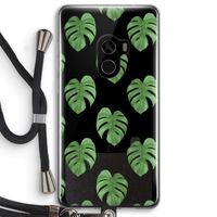 Monstera leaves: Xiaomi Mi Mix 2 Transparant Hoesje met koord