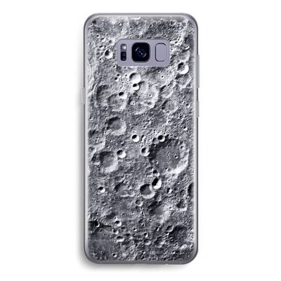 Maanlandschap: Samsung Galaxy S8 Transparant Hoesje
