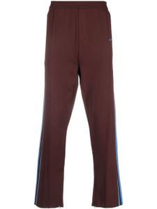 Wales Bonner x Wales Bonner pantalon de jogging à logo - Marron