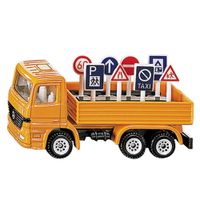 Siku 1322 Vrachtwagen + Verkeersborden - thumbnail
