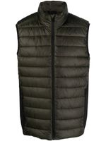 Calvin Klein gilet zippé à fini matelassé - Bleu