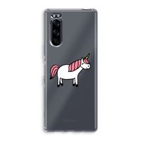 Eenhoorn: Sony Xperia 5 Transparant Hoesje