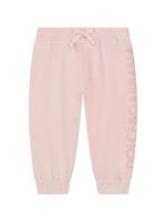 Dolce & Gabbana Kids pantalon de jogging à logo - Rose