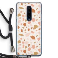 Terrazzo N°18: OnePlus 7 Pro Transparant Hoesje met koord