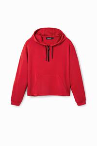 Zacht oversized sweatshirt - RED - S