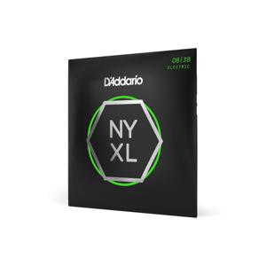 D'Addario NYXL0838 snaar voor muziekinstrumenten Electrisch 6 stuk(s) Staal Gitaar