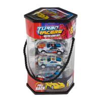 Set a 9 metalen auto's pull back