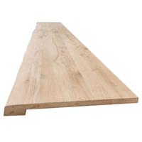 Eiken overzet vensterbank boomstam 250 cm x 40 cm van 2 cm dik massief eiken hout Eiken overzet vensterbank boomstam 250 cm x 40 cm van 2 cm dik massief eiken hout