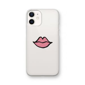 Kusje: iPhone 12 Transparant Hoesje