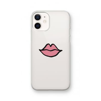 Kusje: iPhone 12 Transparant Hoesje