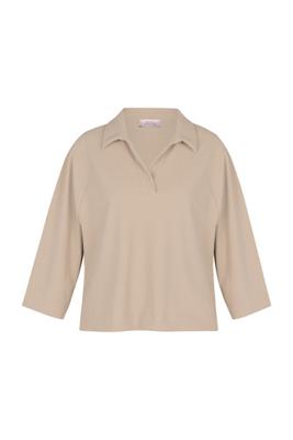 Remi bonded top - latte - 13503