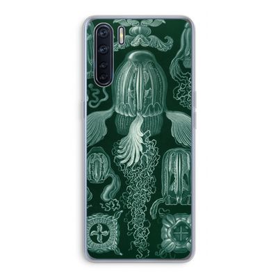 Haeckel Cubomedusae: Oppo A91 Transparant Hoesje