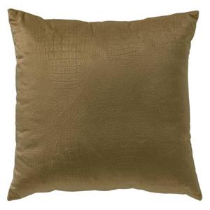 Dutch Decor Croco kussenhoes 40x40 cm - Military Olive