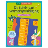 Deltas Oefenkaarten - de tafels van vermenigvuldiging
