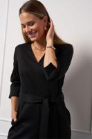 Odessi sparkle jumpsuit - black - 13330