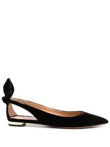 Aquazzura ballerines Deneuve - Noir