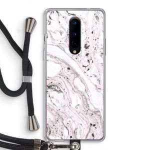Mengelmoes: OnePlus 8 Transparant Hoesje met koord